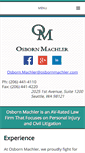 Mobile Screenshot of osbornmachler.com